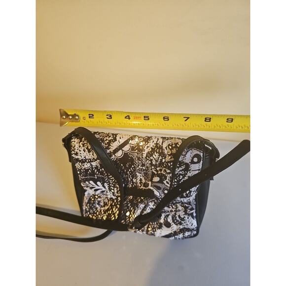 Vera Bradley Summer Sparkle Crossbody Bag MIDNIGHT PAISLEY Small‎ Purse - Picture 10 of 10